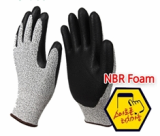 NBR Foam Coating Glove